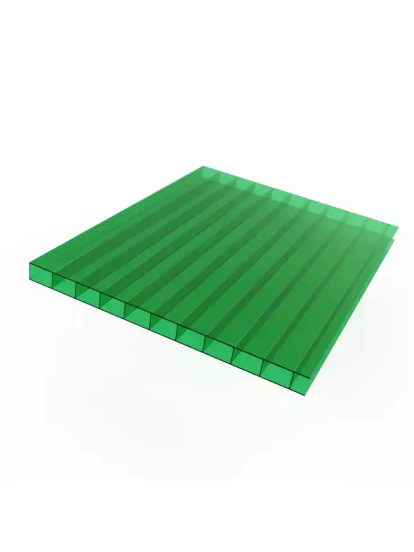 Komôrkový polykarbonát UNAPLAST (zelená)