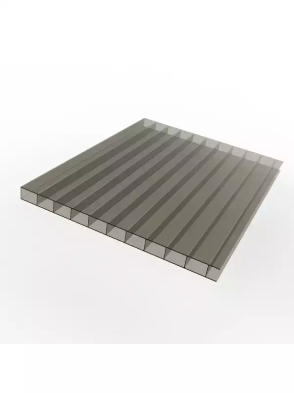 Komôrkový polykarbonát UNAPLAST (sivá)