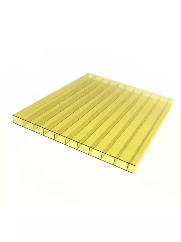 Komôrkový polykarbonát UNAPLAST (žltá)